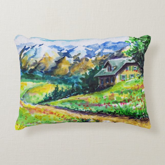 Landscape Decorative Cushion (Front)