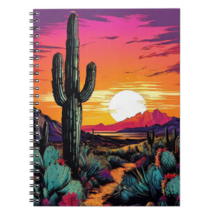 Landscape Desert Art Notebook Journal