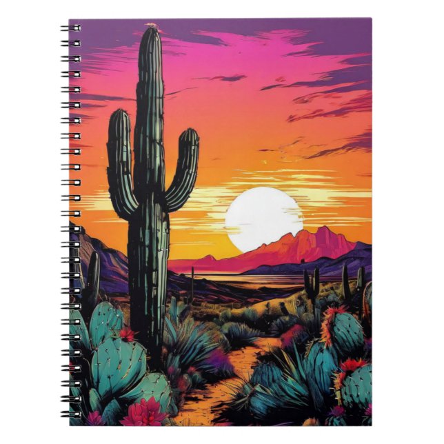 Landscape Desert Art | Notebook Journal (Front)