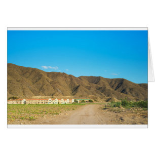 Landscape desert in Almeria, Andalusia, Spain