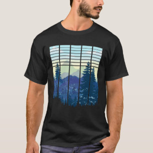 Landscape Design, Mountain, Nature,Trees and Fores T-Shirt