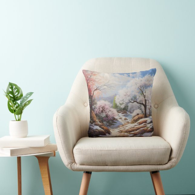 Landscape Early Spring Cushion (Chair)
