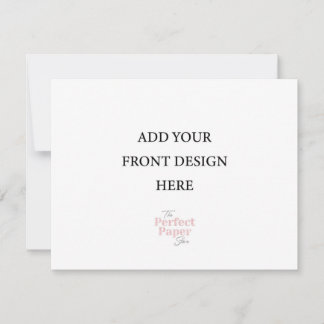 Landscape Enclosure Card Template (4.25 x 5.5)