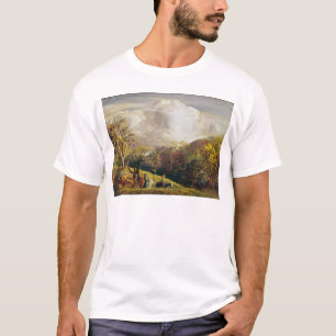Landscape, figures and cattle T-Shirt