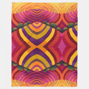 Landscape fleece blanket