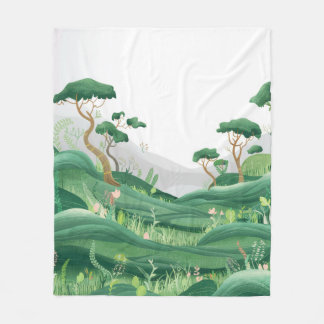 Landscape Fleece Blanket
