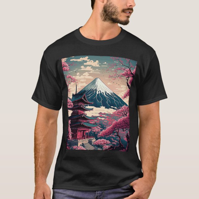 Landscape Fujisan  1 T-Shirt (Front)