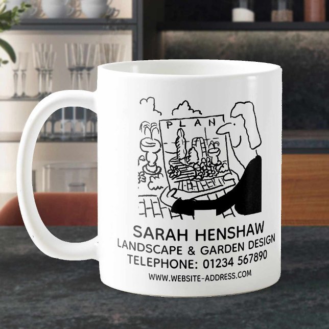 Landscape Garden Design or Garden Designer Coffee Mug (Creator Uploaded)