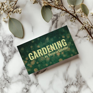 Landscape Gardener For Commercial Properties Business Card