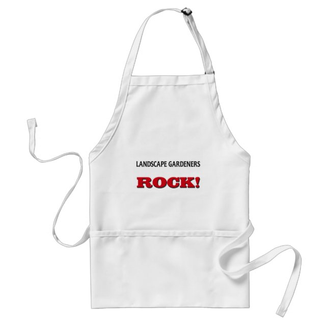 Landscape Gardeners Rock Standard Apron (Front)