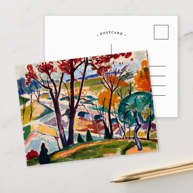 Landscape, Huntingdon Valley | Henry Lyman Saÿen Postcard (Creator Uploaded)