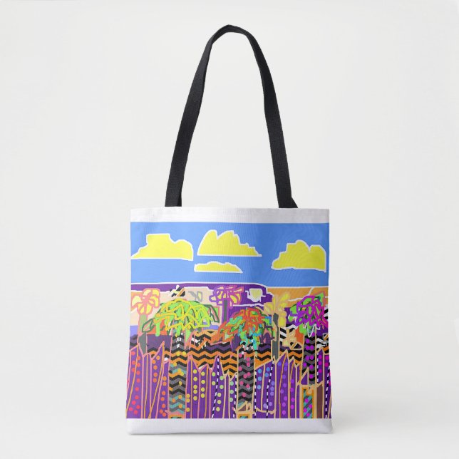 Landscape Imagery Tote Bag (Front)