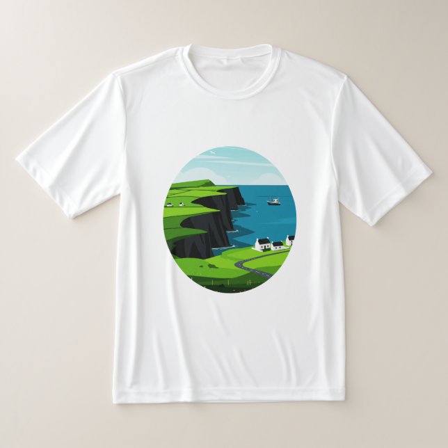Landscape in Ireland T-Shirt (Laydown)