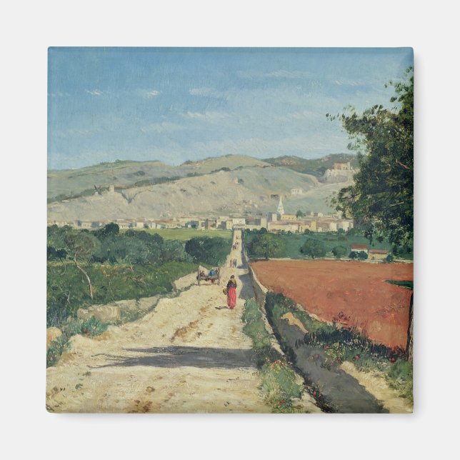 Landscape in Provence Magnet (Front)