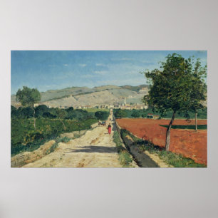 Landscape in Provence Poster