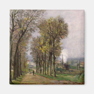 Landscape in the Ile de France, c.1878 Magnet