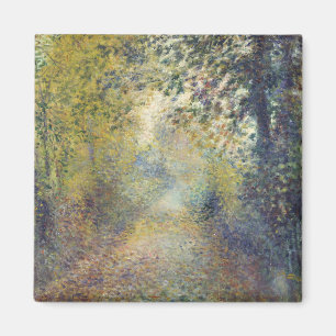 Landscape In the Woods (by Pierre-Auguste Renoir) Magnet