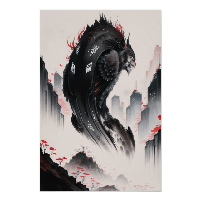Landscape - Kaiju Lobo Serpente Poster (Front)