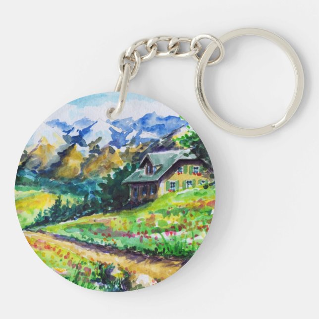 Landscape Key Ring (Back)