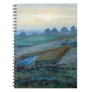 Landscape near Arnhem by Piet Mondrian Notebook