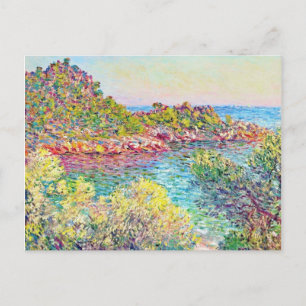 Landscape Near Monte Carlo (by Claude Monet) Postcard
