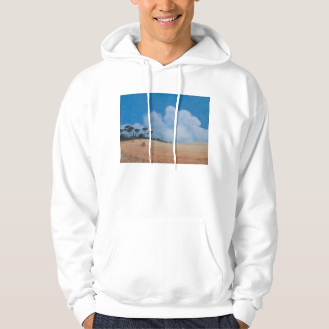 Landscape near Paganico 2012 Hoodie (Front)