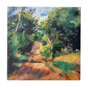Landscape near Varengeville by Renoir Tile