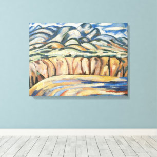 Landscape, New Mexico by Marsden Hartley, Fine Art Canvas Print