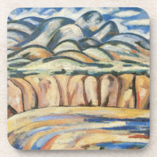 Landscape, New Mexico by Marsden Hartley, Fine Art Coaster