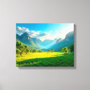 Landscape No. 13, Landscape Series Canvas Print