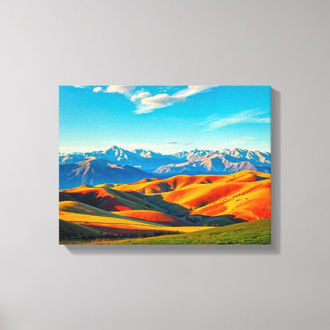 Landscape No. 14, Landscape Series Canvas Print (Front)