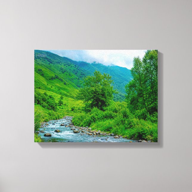 Landscape No. 16, Landscape Series Canvas Print (Front)