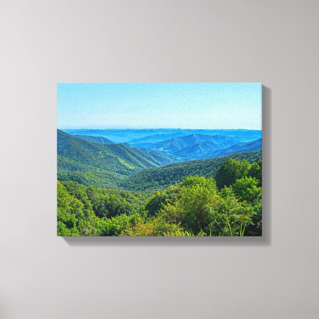 Landscape No. 18, Landscape Series Canvas Print (Front)