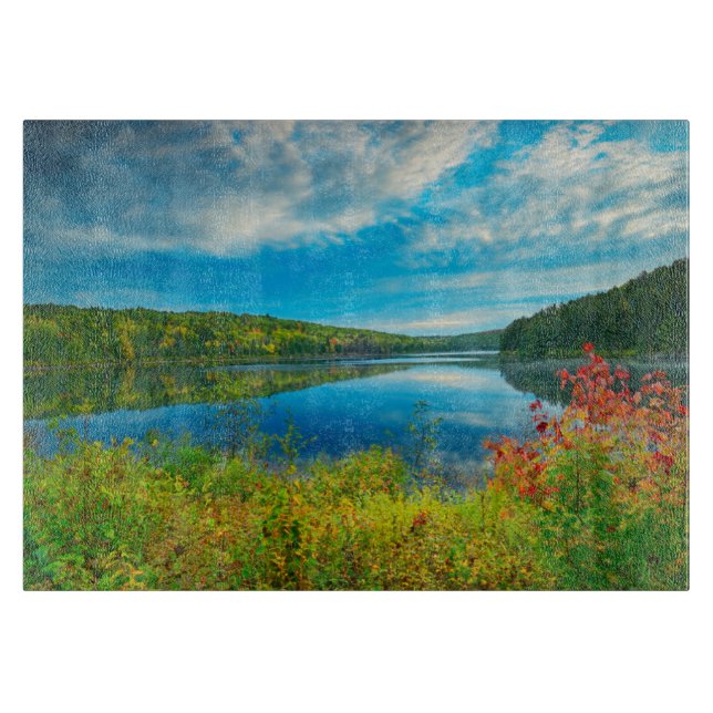 Landscape of Costello Lake Cutting Board (Front)