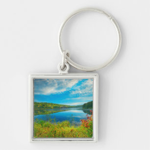 Landscape of Costello Lake Key Ring