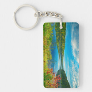 Landscape of Costello Lake Key Ring