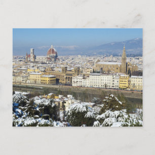 Landscape of Florence from Piazzale Postcard
