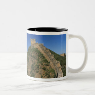 Landscape of Great Wall, China Two-Tone Coffee Mug