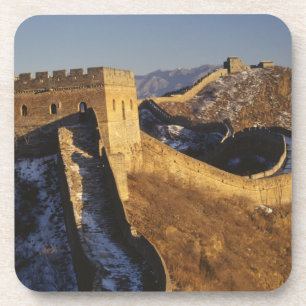 Landscape of Great Wall under sunset, China Coaster