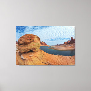 Landscape of Lake Powell Canvas Print
