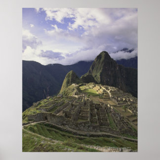 Landscape of Machu Picchu, Peru Poster