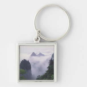 Landscape of Mt. Huangshan (Yellow Mountain) in Key Ring