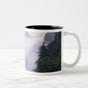 Landscape of Mt. Huangshan (Yellow Mountain) in Two-Tone Coffee Mug