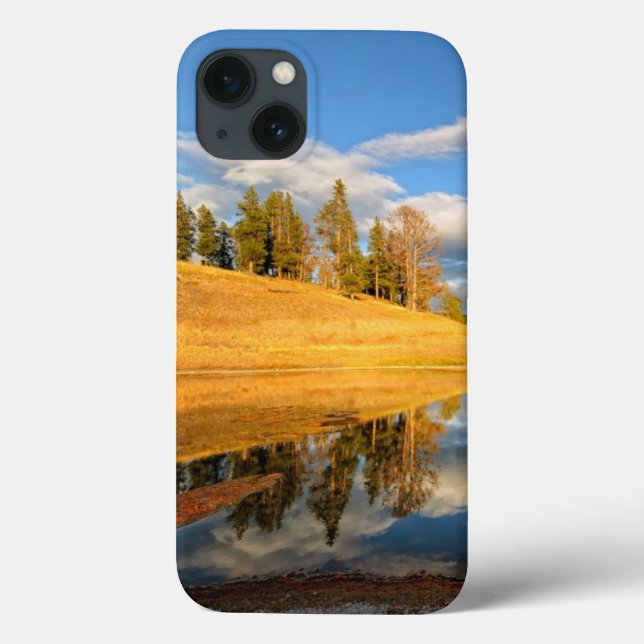 Landscape of Yellowstone Case-Mate iPhone Case (Back)