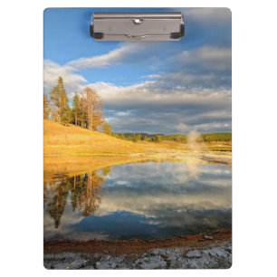 Landscape of Yellowstone Clipboard