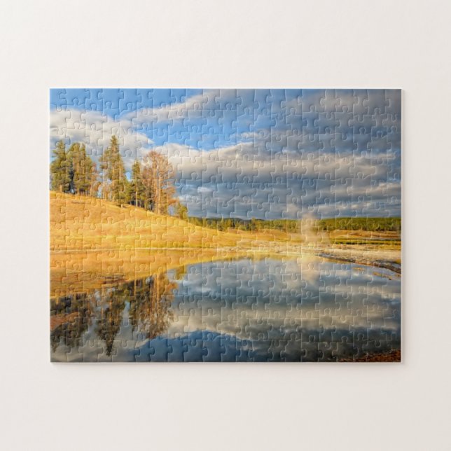 Landscape of Yellowstone Jigsaw Puzzle (Horizontal)