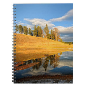 Landscape of Yellowstone Spiral Notebook