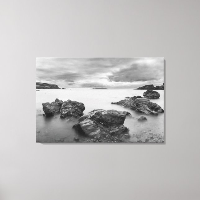 Landscape on West Shetland Canvas Print (Front)