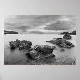 Landscape on West Shetland Poster