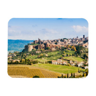 Landscape over Orvieto Magnet